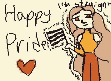 POV: it’s pride month but you're straight and trying to be supportive… HAPPY PRIDE!!!