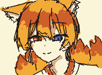 @inari 表情変えてみた