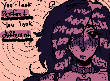 hmmmm my stupid little oc girl..... i like her :)