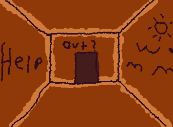 IM SO SORRY IVE BEEN GONE BUT... here's a room... the first of many.. "But maybe some couldn't help but go insane. Maybe we're all insane here."