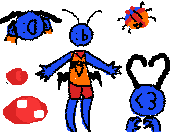 ough..this was just me doodling frfr..uhm, hey did you guys know you can have a fourth marker colors? ill do a quick(?) explanation in teh comments lalalaa💥💥