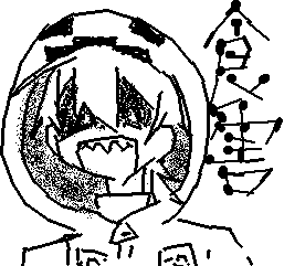 どぬちゃんを描いてたら間違えて消しちゃって、嫌になったから描いた(?)俺の推し！(箱推しだが、この人がいっちゃん好き^^)