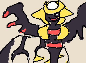 Oh my days, dis looks like ditto copied 100 bad copied of dittos trying to do garatina
Btw i didnt draw sooner bc my vialge was having a traditon,