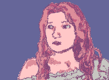 Do not mind watching the widow as she cries. Her love is not yours to mourn, and her fire waves goodbye. She's a dove in a dark, pale sky. (art + poetry)