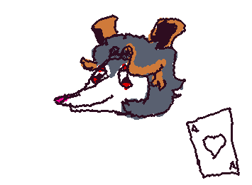 Rudy the road kill as a rich douchebag <3