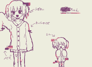 なにかと闇がありそうなocの??ちゃん
