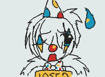 idiot clown girl (¬`‸´¬)