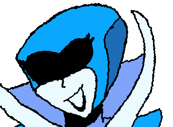 Queen from Deltarune.