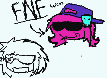 My persona in FNF!!!!! just the win and lose icons tho