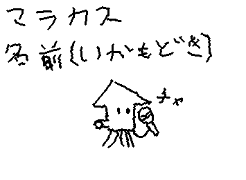 イカもどき
マラカス