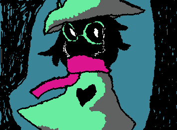 DELTARUNE CHAPTER 5 WAS ANNOUNCED!!! A drawing of my boy Ralsei to celebrate.