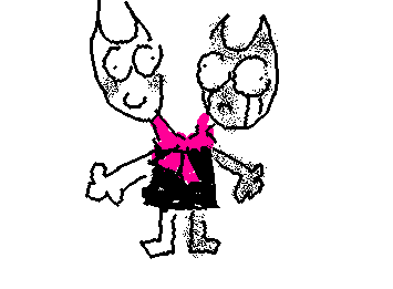Experiment doodle of my child-ren (Razzle n' Dazzzle)