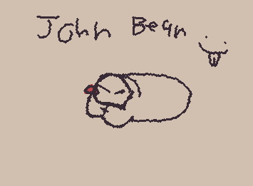 John Grace as a bean :}