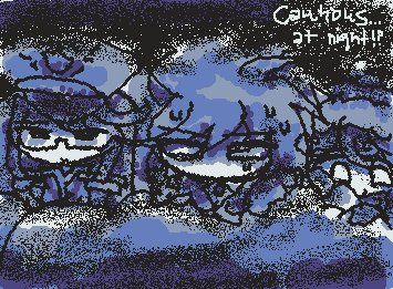 💙 [ E6 ] ENNEAGRAM 6 doodles 💙