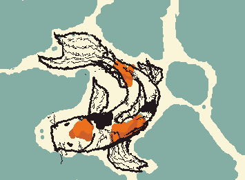 ただのクールな鯉
(just a chill koi) :P