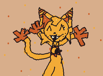 my first artwork on this website!!! its of one of my favorite fan made characters carfeine