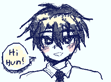 #01 Hi hun! (CoffeeXMilk)

Drawing my bf<3
My First art using this new app, love it!!