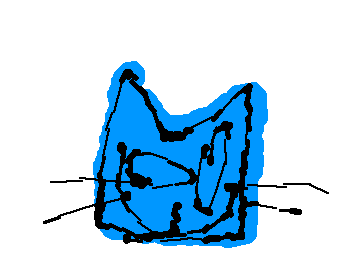 temu blue cat is back