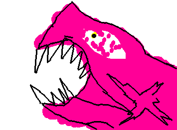 きずだらけでほんとうはやさしいどらごんです。このかわいそうなどらごんにあるきずはむかしいじめられてできたきずです。あなたこれをみてどうおもいますか？そんなのもぜひかんがえてみてください！