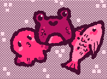 Cute aquatic doodle! Wishing all of you a great day and motivation to draw! (>v<) <33