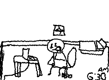 another day with no sleeping, im tired (drawing without knowin how to draw day #20!! we are close to 10 followers :D)