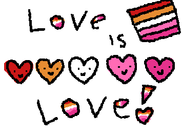 love is love - Happy lesbian day!!!