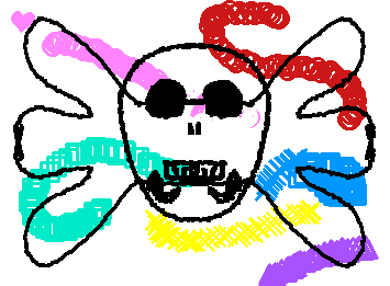 変な絵ができた