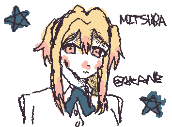 my oc Mitsuba!! please do not copy or use