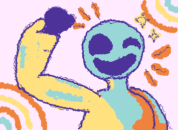 🎶 He's stretchy, he's gummy, he's squishy, he's funny D-O-E-Y 🎶😋