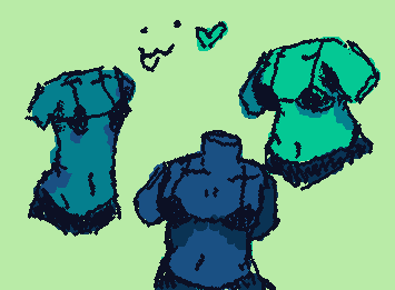 I tried drawing body types how'd I do?