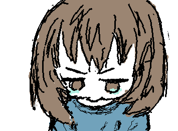 拗ねてる女の子