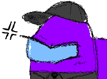I drew this while sitting next to mustardd whom was drawing red