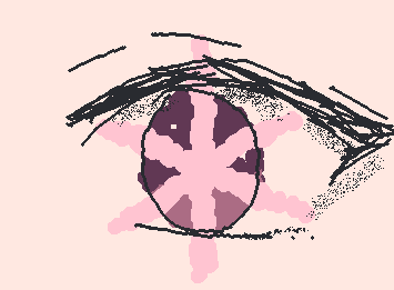 星野アイの目を描いてみたフォローよろしくお願いします🙏（Please follow me🙏）