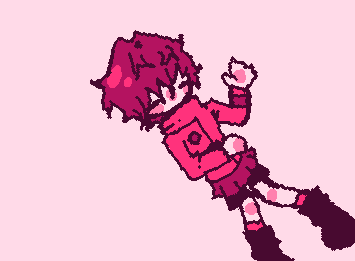 I made a JJK OC she's so cute and a lil' sleepy. :)