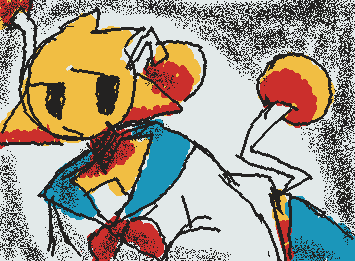 セーラー服は描きやすい