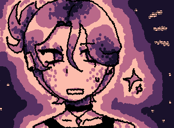 Saw a really cool person at the art store so I drew them🤫🤫