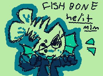 my other object oc- fishbonee ^_^