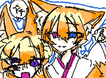 @syakaikouken どぞ！！二個目です！！！！そこまで上手くないんでお許しを、、、さっき始めたばっかでこれですよ、、、落ちぶれってやつ！？（違う）
線って細くできたんだね…………。