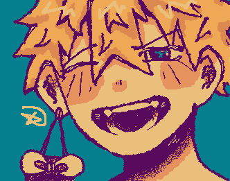 a Kou to @Red_Mushroom 's Mitsuba :3 i miss him SO MUCHHHH