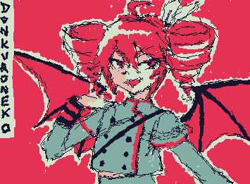 Kasane Teto fanart (speedpaint en tiktok: donkuroneko)