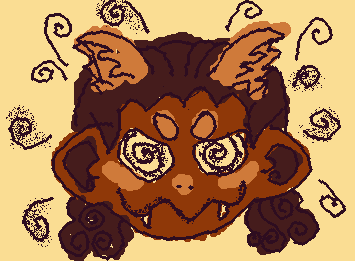 Album: Igyō no shū | Subject: Rokie [V1.0] | Role: The Cyclone | Notes: Pure kinetic chaos. He strikes like a wild Tasmanian devil, tearing through reality.