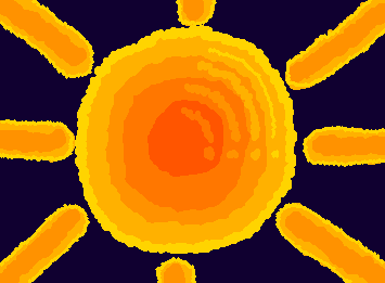 Our sun. Part of my "Celestial" series.