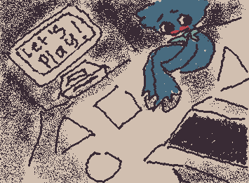 Huggy during his experiments :(