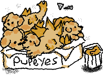 simple shrimp puppies! i just find out to color it ^^