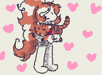 me and my cat bony (she hates hugs)