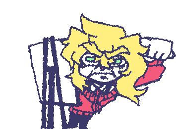 I dont think you held still enough... He's kinda mad now...