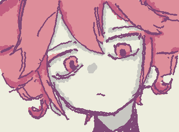 昨日ミクちゃん描いたのでテトちゃんも