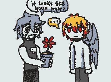 Shipping OCs??? I would NEVER. That would be blasphemous..,unless..??