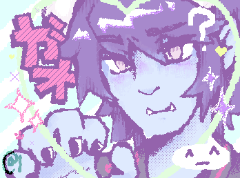 jigglypaint test againnnnn i just finished rewatching trollhunters this guy is so kitty