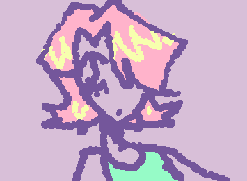 quick doodle of my oc Erin!!! :D
